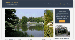 Desktop Screenshot of heritagesoundcondo.com