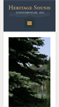 Mobile Screenshot of heritagesoundcondo.com